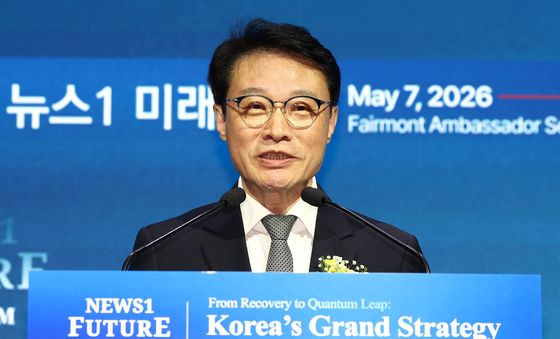 [NFF 2026] 미래포럼서 축사하는 이규연 홍보소통수석