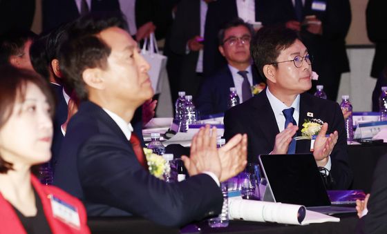 [NFF 2026] 미래포럼 참석한 정원오·오세훈