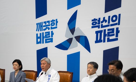 조국혁신당 중앙선대위 회의