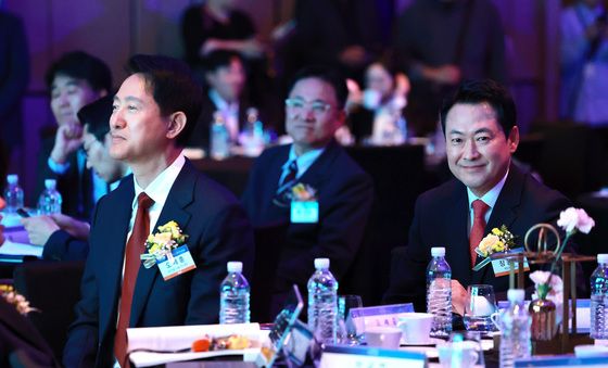 [NFF 2026] 뉴스1 미래포럼 참석한 장동혁·오세훈