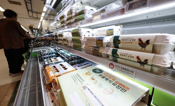 계란 한 판, 전년 대비 3%가량 상승