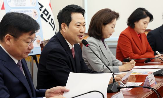 모두발언하는 장동혁 국민의힘 대표