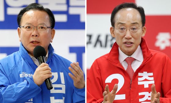 김부겸·추경호, 오차범위 '초접전'