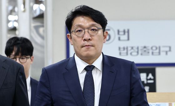 항소심 선고공판 출석하는 '김건희 그림 청탁 혐의' 김상민 전 부장검사