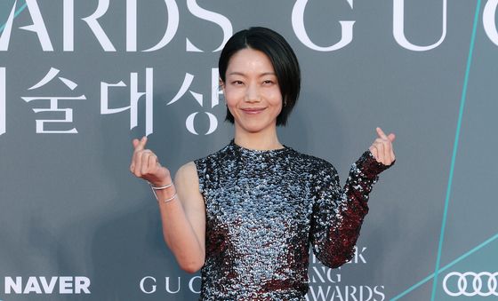 백상예술대상 찾은 김신록