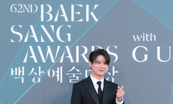 백상예술대상 찾은 김준수