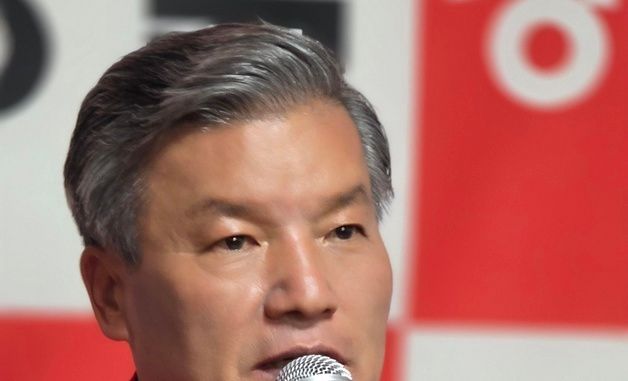 출마의 변 밝히는 정영길 성주군수 예비후보
