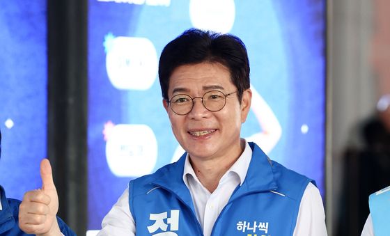 지지 호소하는 정원오 서울시장 후보