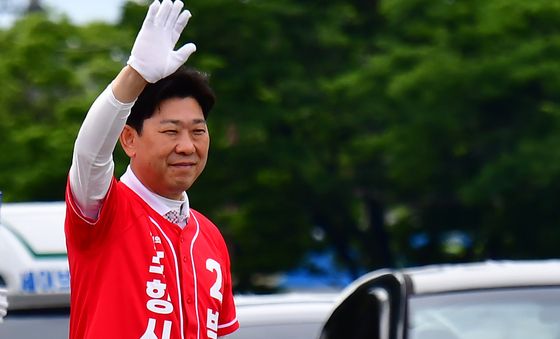 박용선 국힘 포항시장 후보 '출근길 인사'