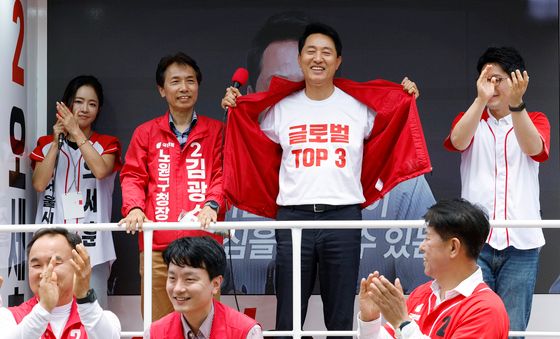 글로벌 탑 3 목표 공개한 오세훈 후보