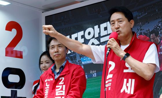 오세훈 후보, 노원의 지지 호소