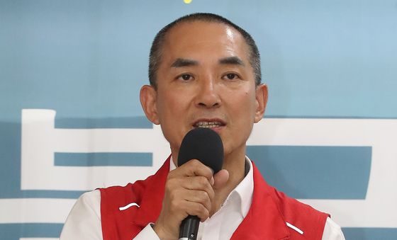 기자회견 갖고 지지 호소하는 박민식 후보