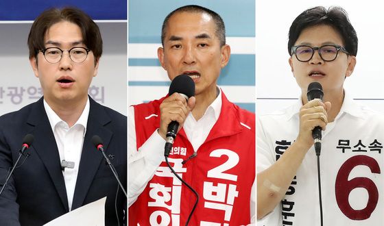 부산 북갑 국회의원 보궐선거 D-2…하정우·박민식·한동훈 기자회견