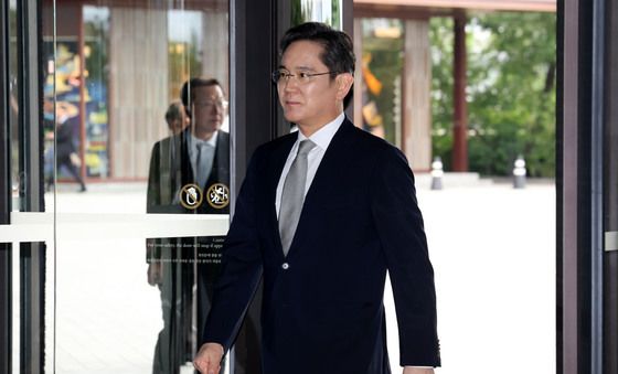 삼성호암상 시상식 참석하는 이재용 회장