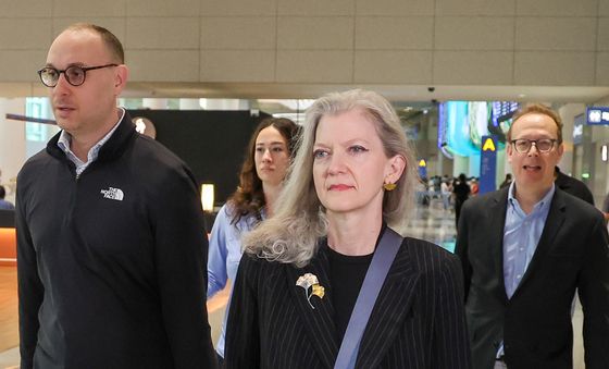 핵잠·원자력 실무협의 위해 방한한 앨리슨 후커 차관