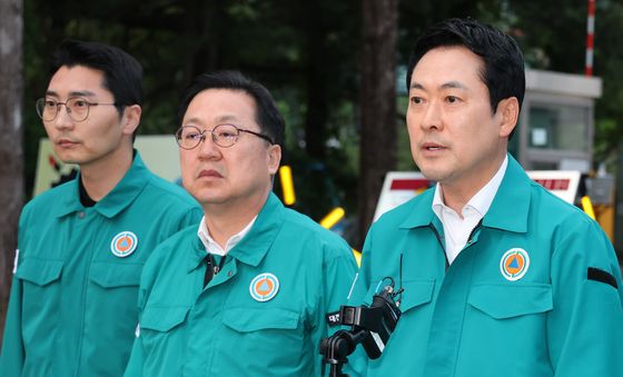 한화에어로 사고 현장 찾은 장동혁