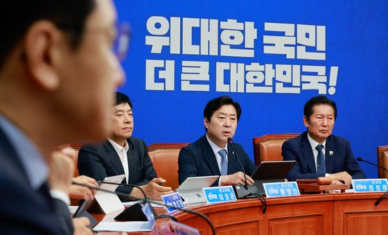전대 불출마 선언하는 황명선 최고위원