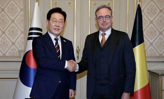 벨기에 총리 만난 이재명 대통령