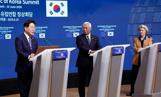 이재명 대통령, 한·EU 공동언론발표