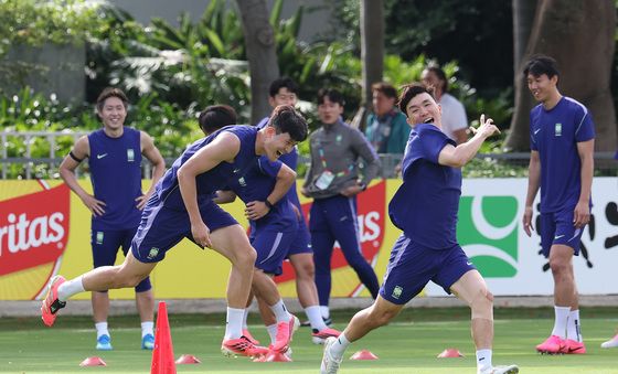 '분위기 좋은 대한민국 축구대표팀'