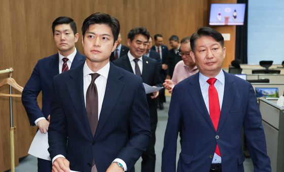 장동혁 사퇴 요구 기자회견 마친 대안과미래