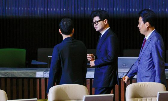 한동훈 의원, 친한계 의원들과 함께