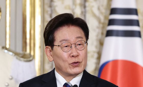 한·이탈리아 공동언론발표 하는 이재명 대통령