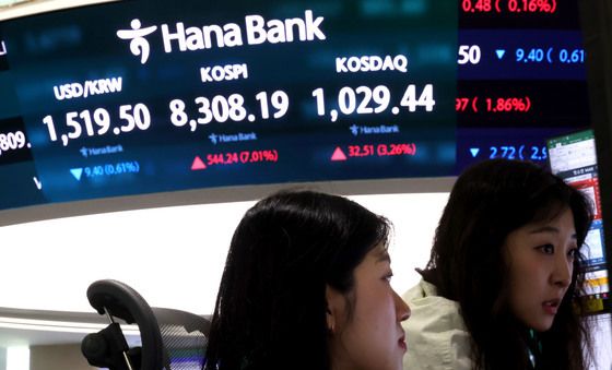급등 출발한 코스피, 장중 8300선 탈환
