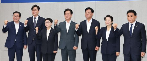 허태정 대전시장 당선인, 지역 국회의원 간담회