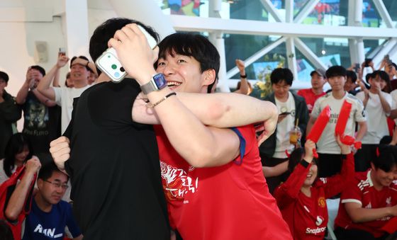 대한민국 역전승의 기쁨