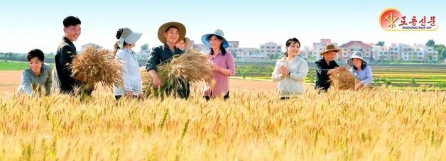 기상 악조건 극복한 北 채소농장…오류남새농장 조명