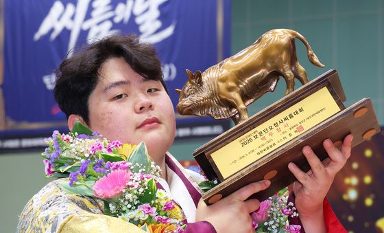 김민재, 보은단오장사 씨름대회 백두장사 등극