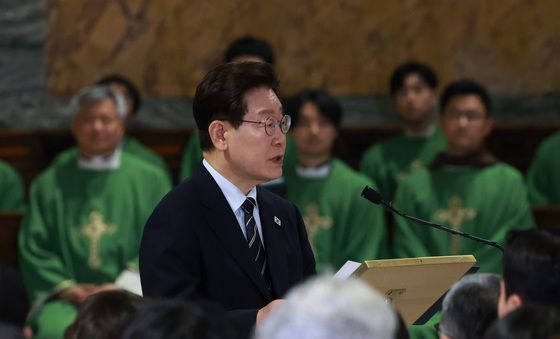 이재명 대통령, 특별미사 기념연설