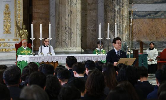 이재명 대통령, 특별미사 기념연설