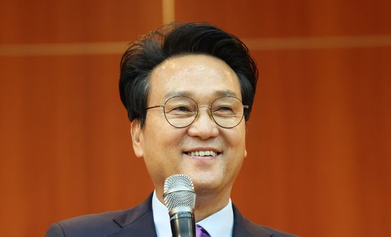 인사말 하는 안민석 경기교육감 당선인