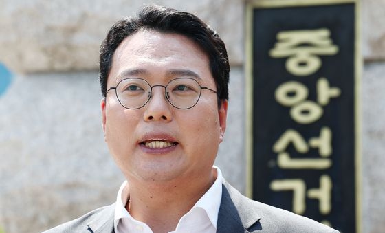 선별적 재선거 소청장 관련 발언하는 천하람 원내대표