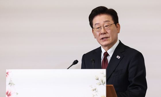 동포 오찬간담회 발언하는 이재명 대통령