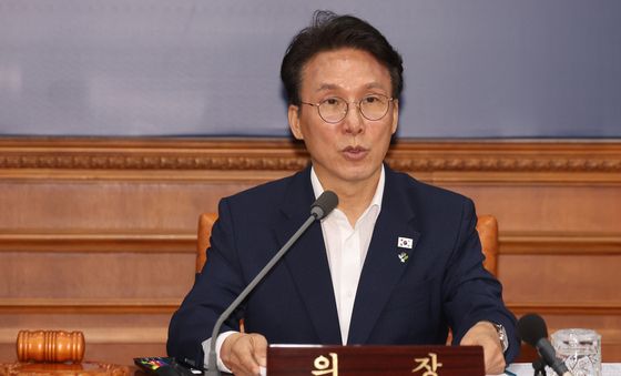 국무회의 발언하는 김민석 총리