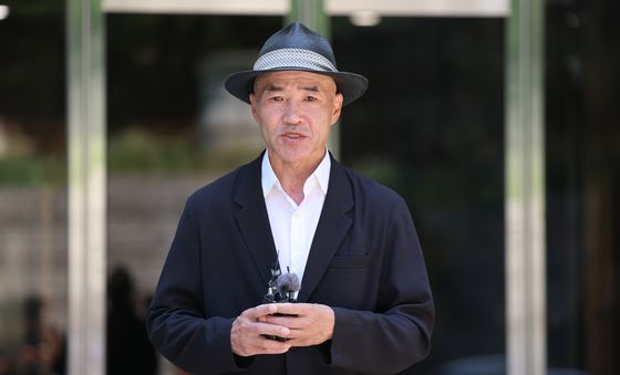 '서해 피격 은폐 의혹' 항소심 무죄 관련 입장 밝히는 이래진씨