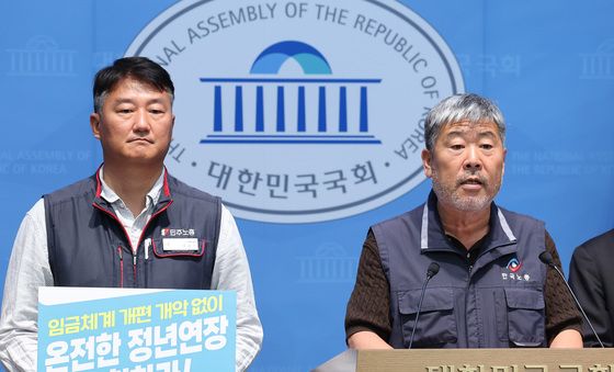 국회 찾은 김동명·양경수 위원장
