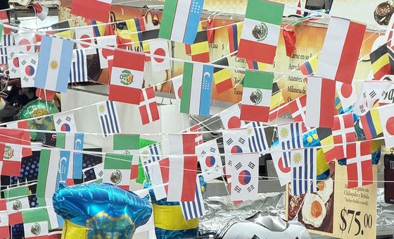 시장도 축구 삼매경