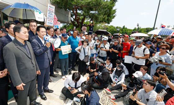 발언하는 장동혁 국민의힘 대표