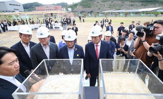 낙동강 원수 활용 '복류수 실증 실험시설' 가동