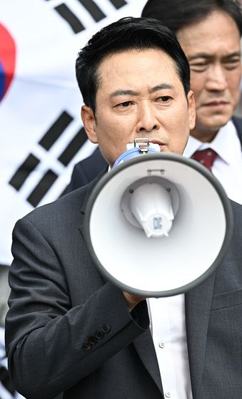 진입 결정 알리는 장동혁 국민의힘 대표