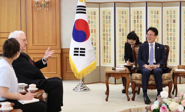 김민석 국무총리, CSIS 명예소장 접견