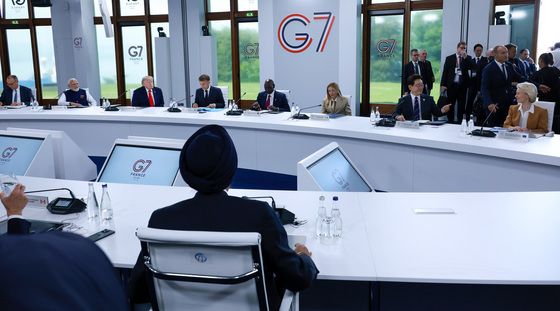 G7 정상회의 참석한 이재명 대통령