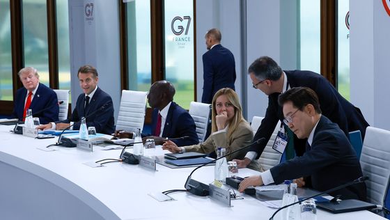 G7 정상회의 참석한 이재명 대통령