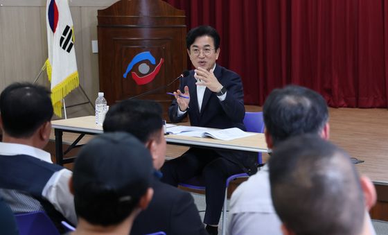 노동자와 소통하는 허태정 당선인