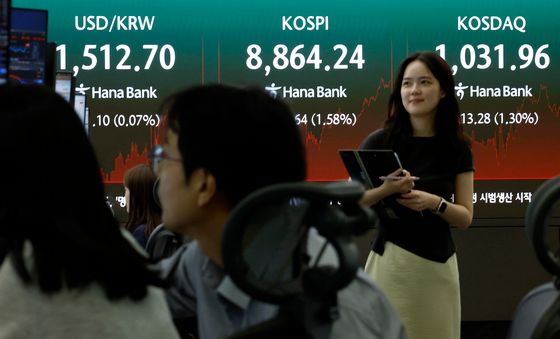 코스피-코스닥 동반 1%대 상승 마감