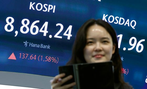 137.64포인트 상승 마감한 코스피